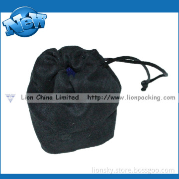 Jewelry Faux Suede Pouch Suede Knitted Fabric (L-040)